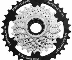 SUNRACE MFM4S Cassette 7 Vitesses à Visser 13-34