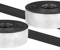 Supacaz Bande De Guidon Super Sticky Kush Silicone Gel -vélo de route Supacaz Silicone Gel Lenkerband bling silber THV049001