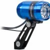 Supernova E3 Pro 2 (6V) - Phare à Dynamo -vélo de route Supernova E3 Pro 2 6V Dynamo Scheinwerfer M STK BLU