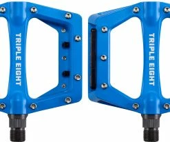 Triple Eight CMPT Flat Pédales De Plateforme -vélo de route TRIPLE EIGHT CMPT Flat Pedale blau 6577 a