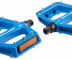 Triple Eight CMPT Flat Pédales De Plateforme -vélo de route TRIPLE EIGHT CMPT Flat Pedale blau 6577 b