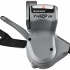 Shimano TIAGRA SL-4600 Levier De Vitesse 10x Flat Bar Droite 1 Shimano TIAGRA SL-4600 Levier De Vitesse 10x Flat Bar Droite -vélo de route Tiagra SL 4600 10 fach silber