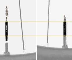 Topeak Valve Extender Extension Pour Valve Presta En Deux Parties 5 Topeak Valve Extender Extension Pour Valve Presta En Deux Parties -vélo de route Topeak Valve Extender 28 mm 2