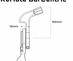 Wolf Tooth Components Levier ReMote BarCentric Remote -vélo de route Wolf Tooth Components ReMote BarCentric 3