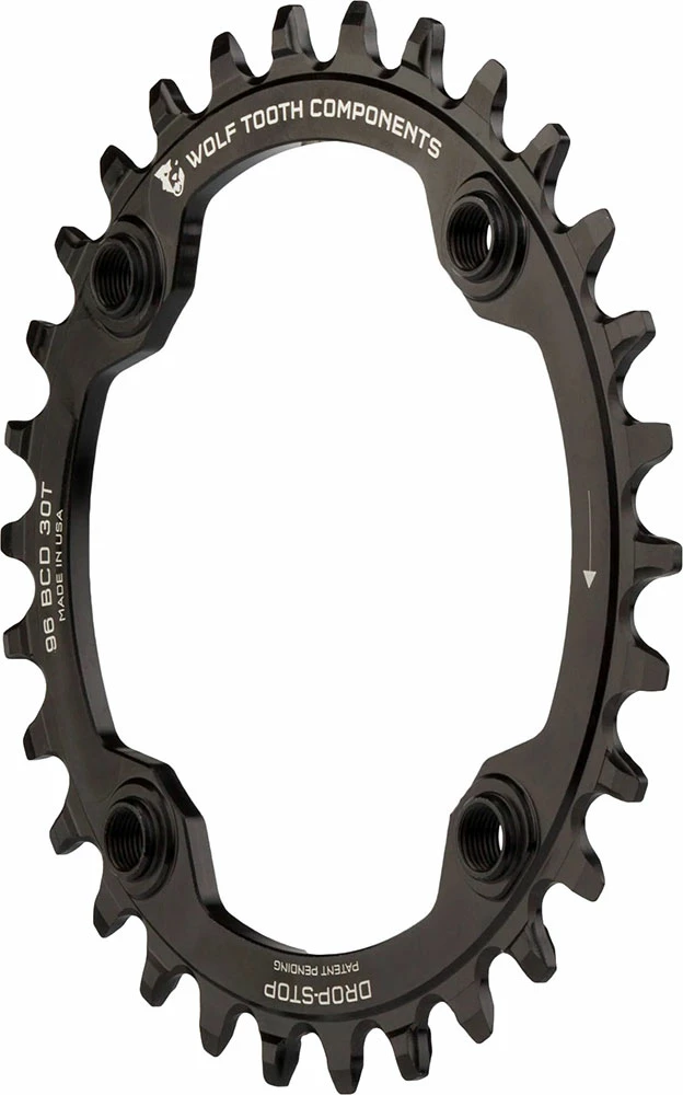Wolf Tooth Components Plateau Shimano 96 BCD Symetric 4 Trous 4 Wolf Tooth Components Plateau Shimano 96 BCD Symetric 4 Trous – Image 2