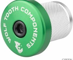 Wolf Tooth Components Expander, Y Compris Capuchon Ahead Avec 5mm Spacer 1 1/8 12 Wolf Tooth Components Expander, Y Compris Capuchon Ahead Avec 5mm Spacer 1 1/8 -vélo de route Wolf Tooth Expander inkl Ahead Kappe mit 5mm Spacer WT CPLUG STEMCAP5MM BLK 5
