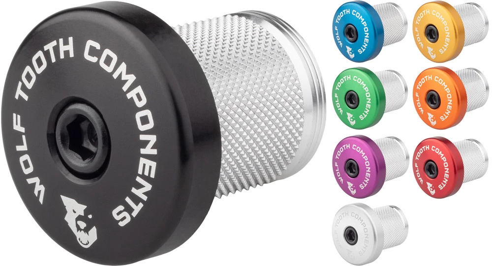 Wolf Tooth Components Expander, Y Compris Capuchon Ahead Avec 5mm Spacer 1 1/8 3 Wolf Tooth Components Expander, Y Compris Capuchon Ahead Avec 5mm Spacer 1 1/8