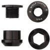 Wolf Tooth Components Vis De Plateaux 1 Fois (5 Pièces) -vélo de route Wolf Tooth Kettenblattschrauben fur 1 fach Kurbel 5CBCN06BLK