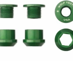Wolf Tooth Components Vis De Plateaux 1 Fois (5 Pièces) 13 Wolf Tooth Components Vis De Plateaux 1 Fois (5 Pièces) -vélo de route Wolf Tooth Kettenblattschrauben fur 1 fach Kurbel 5CBCN06BLK 6