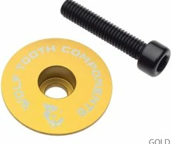 Wolf Tooth Components Ultralight Ahead Cap -vélo de route Wolf Tooth Ultralight Ahead Kappe STEMCAPBLK1 4