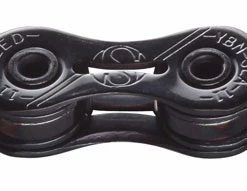 YBN SLA 110 TI-N Black Chaîne à 11 Vitesses Hollow Pin