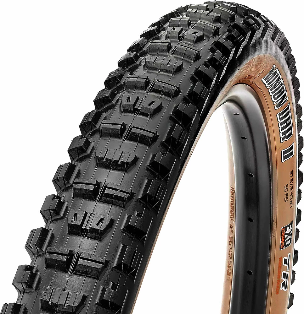 MAXXIS Minion DHR II Arrière Tanwall WT 27,5x2,40" TR EXO Dual 60 Pneus Pliants 3 MAXXIS Minion DHR II Arrière Tanwall WT 27,5x2,40" TR EXO Dual 60 Pneus Pliants
