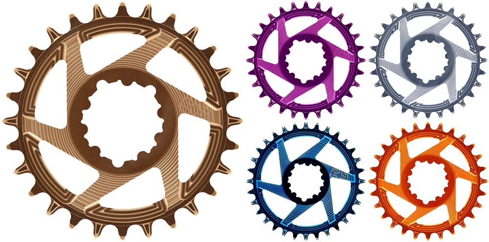 E-thirteen Plateau Helix R DM 34T Pour SRAM 11/12 Vitesses 3 E-thirteen Plateau Helix R DM 34T Pour SRAM 11/12 Vitesses