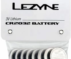 Lezyne CR 2032, Pile 3,6 Volts Pour Femto Drive LED Light, 8 Pièces