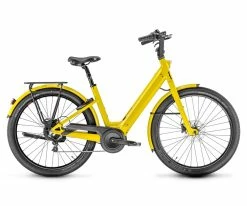 Vélo De Ville électrique MOUSTACHE Lundi 27.5 500Wh Curry Brillant