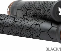 Sixpack Racing Poignées Z-Trix AL -vélo de route sixpack racing z trix AL black bronze grips 373002