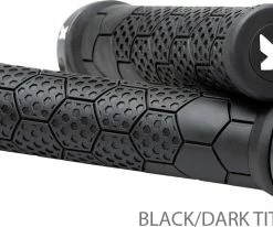 Sixpack Racing Poignées Z-Trix AL -vélo de route sixpack racing z trix AL black dark titanium grips 373001