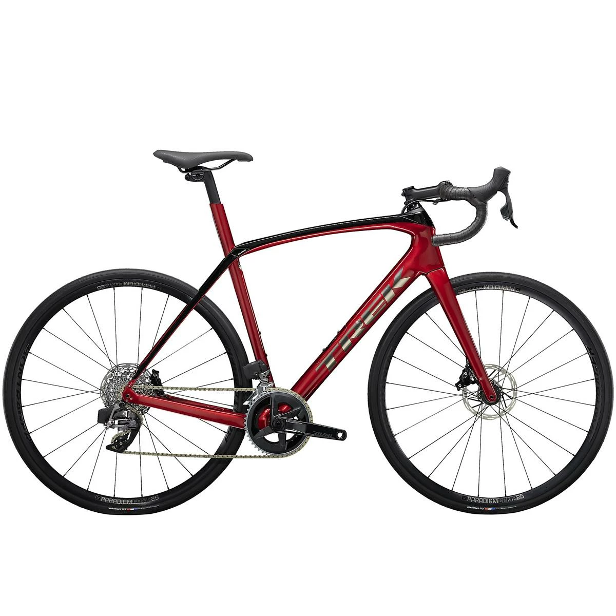 Vélo Route TREK Domane SL 6 ETap Rouge Noir 3 Vélo Route TREK Domane SL 6 ETap Rouge Noir